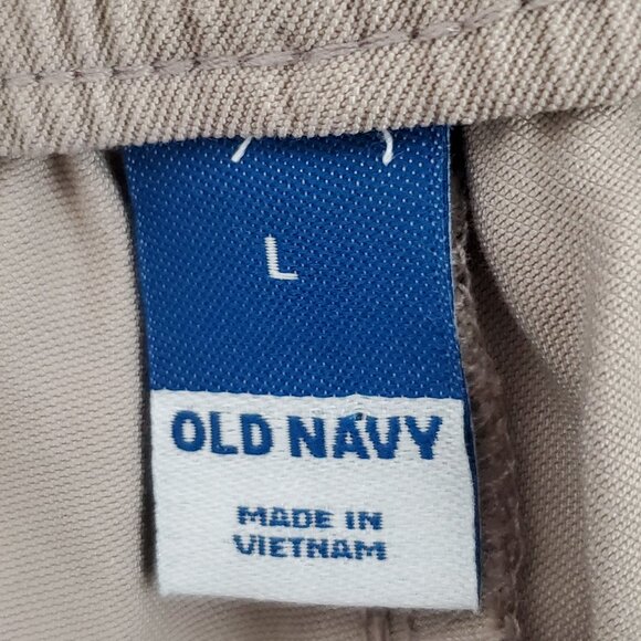 Old Navy Taupe Casual Wear Pull-On Hemisphere High-Rise Joggers NEW NWT Size L - Picture 7 of 10